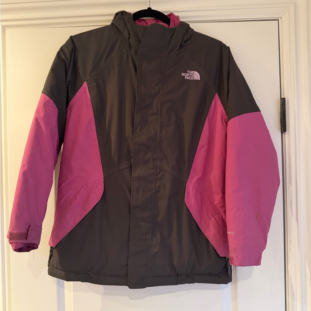 The North Face Kids Jacket - Pink and Gray